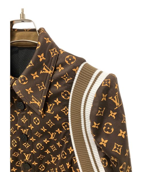 LOUIS VUITTON（ルイ ヴィトン）LOUIS VUITTON (ルイ ヴィトン) リバーシブルモノグラムショートジャケット ブラウン サイズ:XSの古着・服飾アイテム