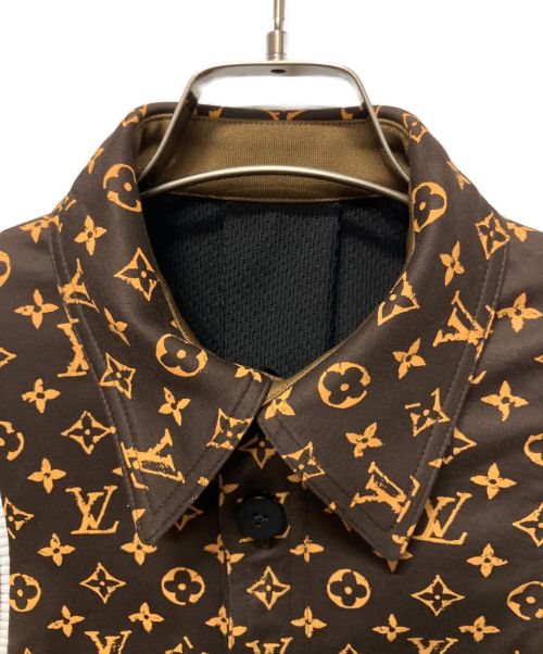LOUIS VUITTON（ルイ ヴィトン）LOUIS VUITTON (ルイ ヴィトン) リバーシブルモノグラムショートジャケット ブラウン サイズ:XSの古着・服飾アイテム