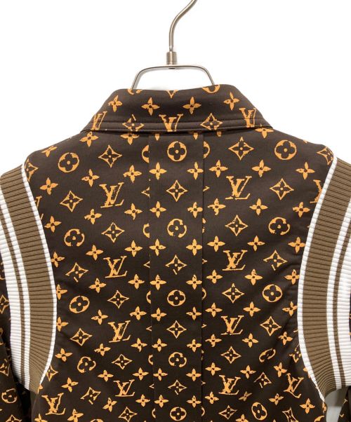 LOUIS VUITTON（ルイ ヴィトン）LOUIS VUITTON (ルイ ヴィトン) リバーシブルモノグラムショートジャケット ブラウン サイズ:XSの古着・服飾アイテム