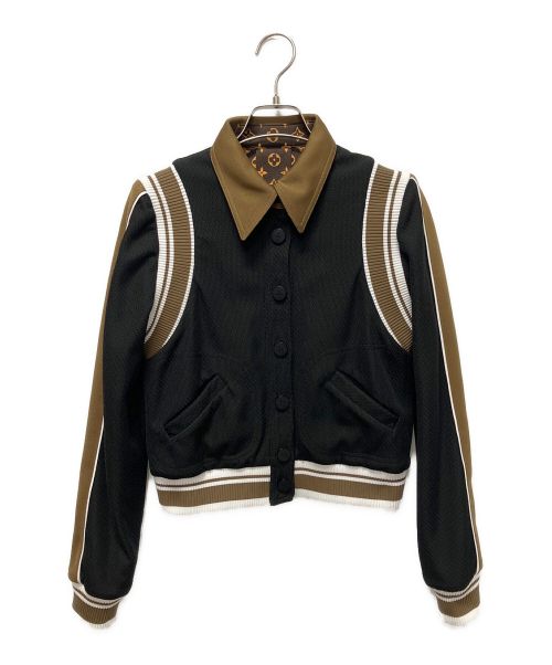 LOUIS VUITTON（ルイ ヴィトン）LOUIS VUITTON (ルイ ヴィトン) リバーシブルモノグラムショートジャケット ブラウン サイズ:XSの古着・服飾アイテム
