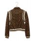 LOUIS VUITTON (ルイ ヴィトン) リバーシブルモノグラムショートジャケット ブラウン サイズ:XS：190000円