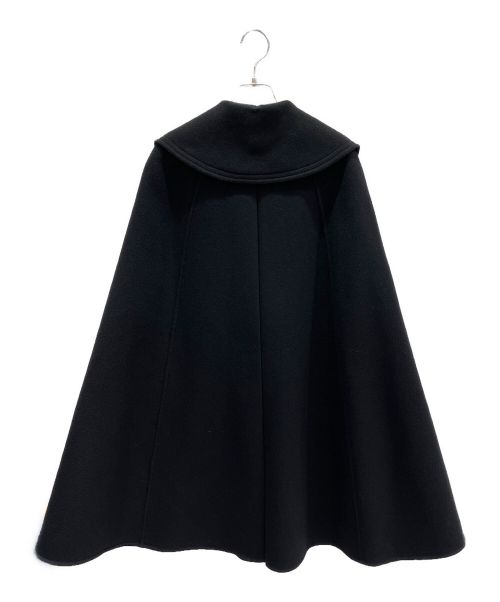 LOUIS VUITTON（ルイ ヴィトン）LOUIS VUITTON (ルイ ヴィトン) モノグラムウールケープコート ブラック サイズ:34の古着・服飾アイテム