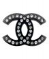 CHANEL（シャネル）の古着「ココマークラインストーンブローチ」｜ブラック