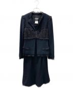 CHANELシャネル）の古着「ワンピースセットアップ」｜ブラック