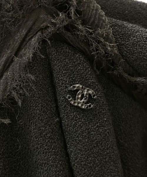 CHANEL（シャネル）CHANEL (シャネル) ワンピースセットアップ ブラック サイズ:34の古着・服飾アイテム