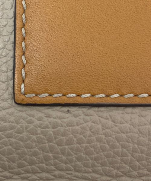 LOEWE（ロエベ）LOEWE (ロエベ) コインカードホルダー ライトオーツ/ハニー サイズ:ラージの古着・服飾アイテム