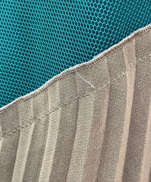 sacai（サカイ）sacai (サカイ) PENDLETON (ペンドルトン) レイヤードキャミワンピース グリーン サイズ:1の古着・服飾アイテム