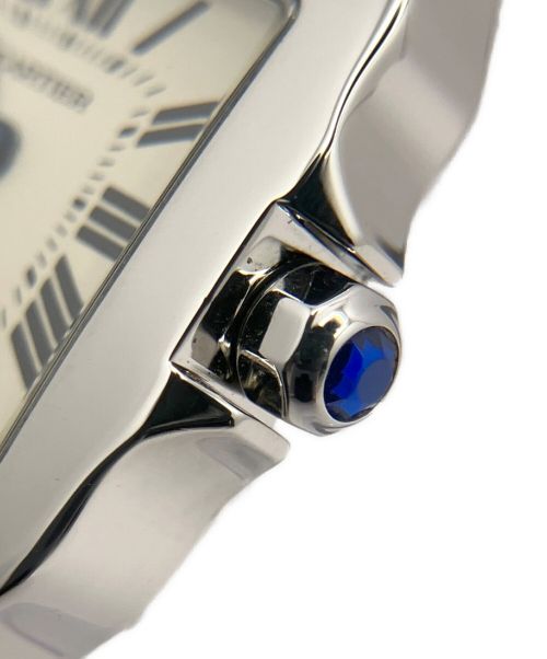 Cartier（カルティエ）Cartier (カルティエ) サントスドゥモアゼルSM アイボリー文字盤 サイズ:20の古着・服飾アイテム