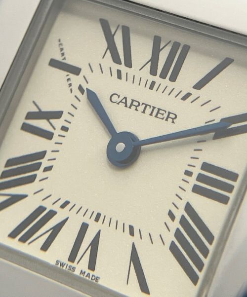 Cartier（カルティエ）Cartier (カルティエ) サントスドゥモアゼルSM アイボリー文字盤 サイズ:20の古着・服飾アイテム