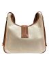 HERMES (エルメス) サコ ブラウン×ベージュ：130000円