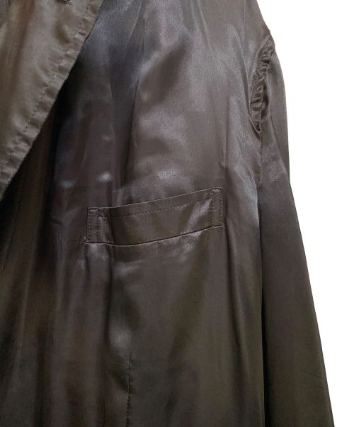 COMME des GARCONS HOMME PLUS（コムデギャルソンオムプリュス）COMME des GARCONS HOMME PLUS (コムデギャルソンオムプリュス) 22SS 花の存在期 キュプラオーバーサイズジャケット ブラック サイズ:Mの古着・服飾アイテム