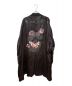 COMME des GARCONS HOMME PLUS（コムデギャルソンオムプリュス）の古着「22SS 花の存在期 キュプラオーバーサイズジャケット」｜ブラック