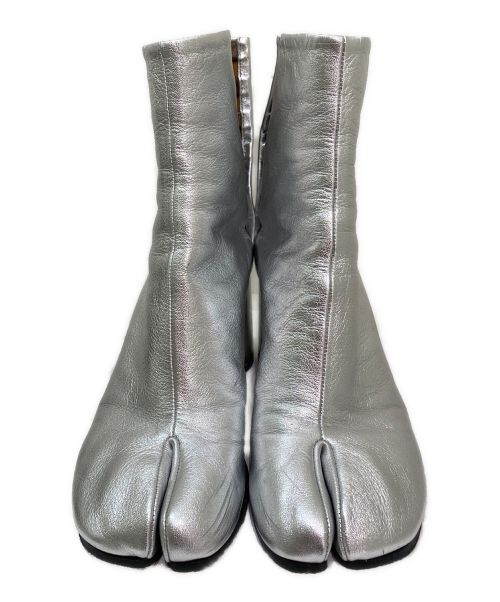 Maison Margiela（メゾンマルジェラ）Maison Margiela (メゾンマルジェラ) タビブーツ シルバー サイズ:37の古着・服飾アイテム