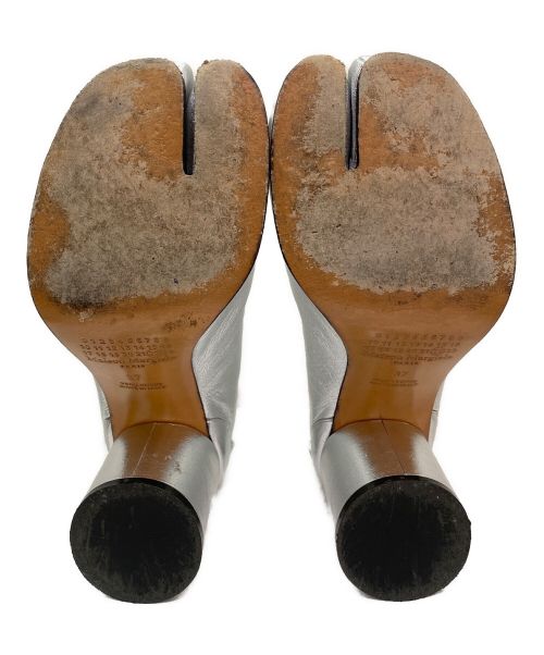 Maison Margiela（メゾンマルジェラ）Maison Margiela (メゾンマルジェラ) タビブーツ シルバー サイズ:37の古着・服飾アイテム