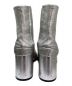中古・古着 Maison Margiela (メゾンマルジェラ) タビブーツ シルバー サイズ:37：70000円