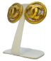 CHANEL（シャネル）の古着「ラウンドココマークイヤリング」｜ゴールド