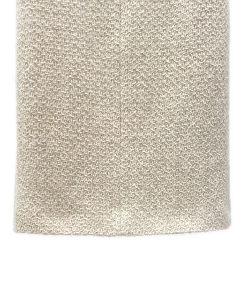 CHANEL（シャネル）CHANEL (シャネル) ツイード ノースリーブ ワンピース ホワイト サイズ:34の古着・服飾アイテム