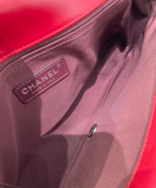 CHANEL（シャネル）CHANEL (シャネル) チェーンショルダーバッグ レッドの古着・服飾アイテム