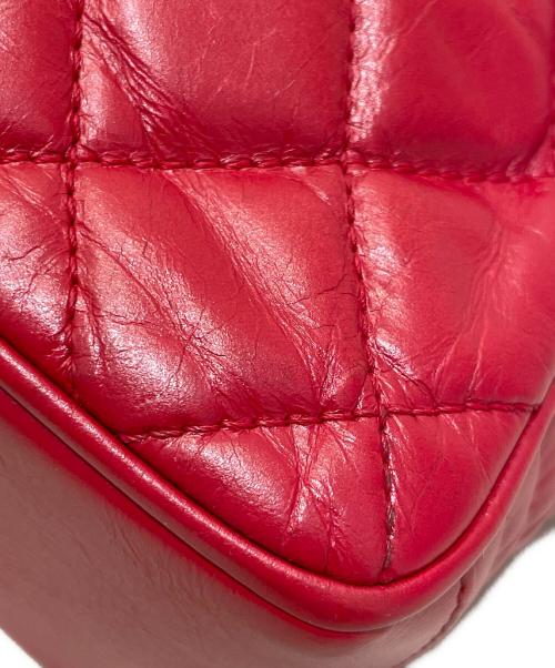 CHANEL（シャネル）CHANEL (シャネル) チェーンショルダーバッグ レッドの古着・服飾アイテム