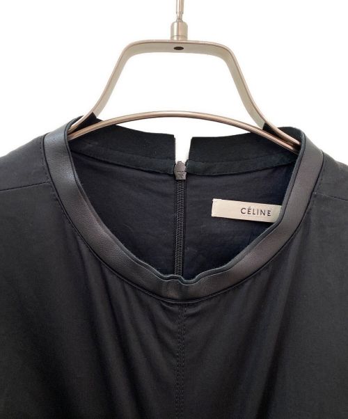CELINE（セリーヌ）CELINE (セリーヌ) ドレスワンピース ブラック サイズ:34の古着・服飾アイテム