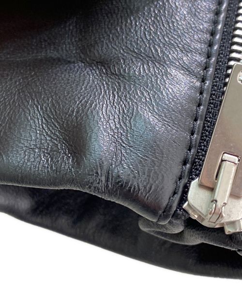 CELINE（セリーヌ）CELINE (セリーヌ) ライダースジャケット ブラック サイズ:38の古着・服飾アイテム