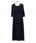 MAX&Co.マックスアンドコー）の古着「バックリボンオールインワン」｜ネイビー