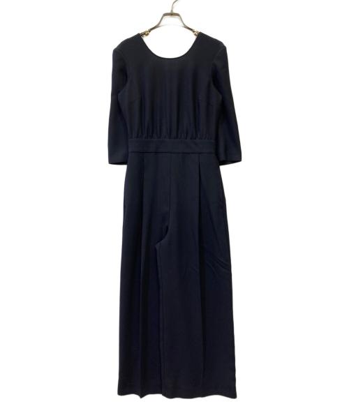 MAX&Co.（マックスアンドコー）MAX&Co. (マックスアンドコー) バックリボンオールインワン ネイビー サイズ:38の古着・服飾アイテム