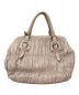PRADA (プラダ) ナッパゴーフル2wayバッグ ピンク：60000円