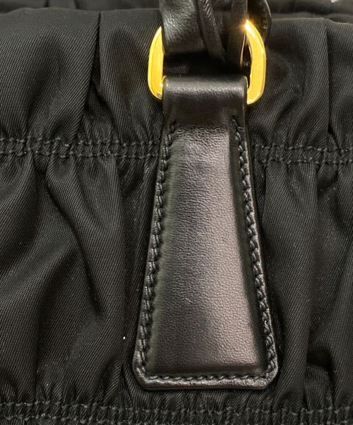 PRADA（プラダ）PRADA (プラダ) 2WAYショルダーバッグ ブラックの古着・服飾アイテム