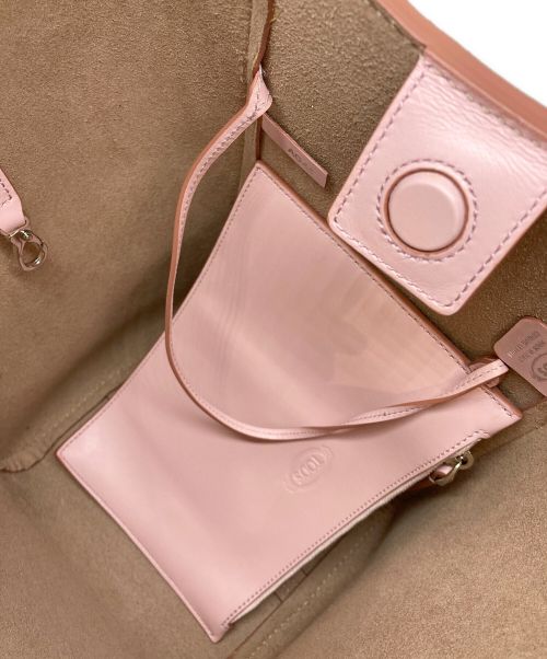 TOD'S（トッズ）TOD'S (トッズ) 2WAYバッグ ピンク サイズ:表記なしの古着・服飾アイテム
