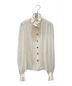 CHANEL（シャネル）の古着「Coco Button Silk Blouse」｜ホワイト