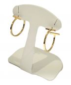 TIFFANY & Co.ティファニー）の古着「Tワイヤー フープピアス ミディアム」