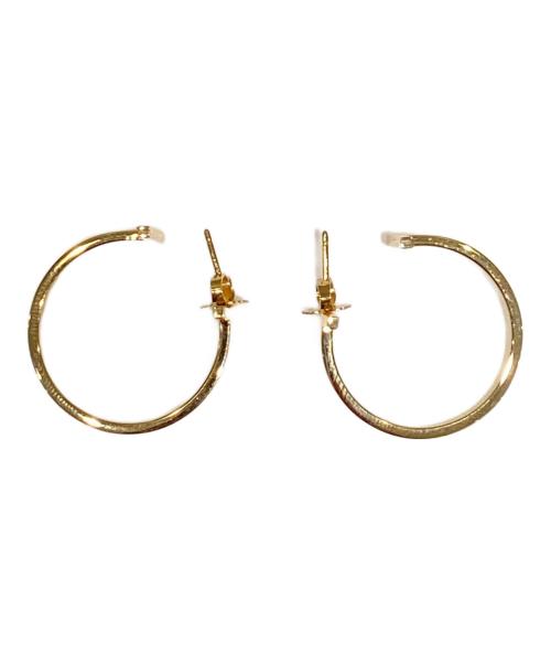 TIFFANY & Co.（ティファニー）TIFFANY & Co. (ティファニー) Tワイヤー フープピアス ミディアム サイズ:ミディアムの古着・服飾アイテム