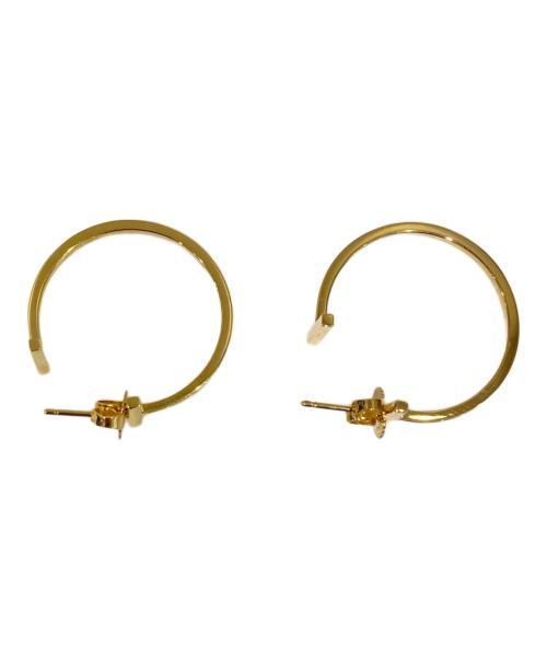 TIFFANY & Co.（ティファニー）TIFFANY & Co. (ティファニー) Tワイヤー フープピアス ミディアム サイズ:ミディアムの古着・服飾アイテム