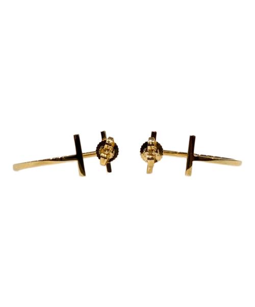 TIFFANY & Co.（ティファニー）TIFFANY & Co. (ティファニー) Tワイヤー フープピアス ミディアム サイズ:ミディアムの古着・服飾アイテム