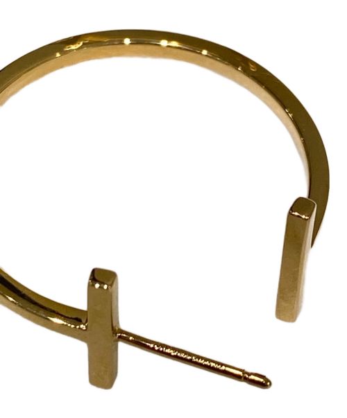 TIFFANY & Co.（ティファニー）TIFFANY & Co. (ティファニー) Tワイヤー フープピアス ミディアム サイズ:ミディアムの古着・服飾アイテム