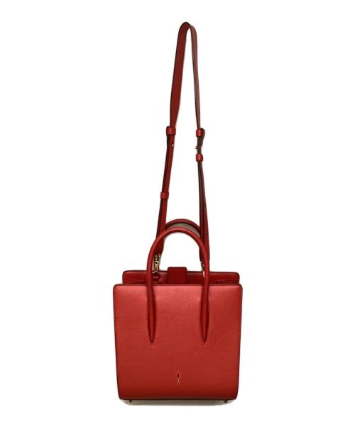 Christian Louboutin（クリスチャン・ルブタン）Christian Louboutin (クリスチャン・ルブタン) パロマ スモール レッド サイズ:スモールの古着・服飾アイテム