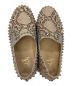 中古・古着 Christian Louboutin (クリスチャン・ルブタン) スリッポン ブラウン サイズ:42：19000円