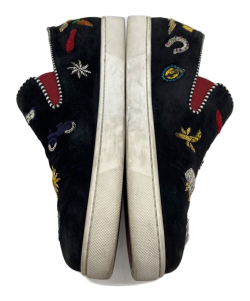 Christian Louboutin（クリスチャン・ルブタン）Christian Louboutin (クリスチャン・ルブタン) スリッポン ブラック サイズ:42の古着・服飾アイテム