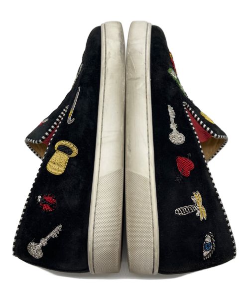 Christian Louboutin（クリスチャン・ルブタン）Christian Louboutin (クリスチャン・ルブタン) スリッポン ブラック サイズ:42の古着・服飾アイテム