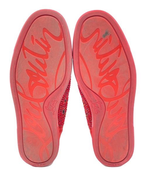 Christian Louboutin（クリスチャン・ルブタン）Christian Louboutin (クリスチャン・ルブタン) ハイカットスニーカー レッド サイズ:42の古着・服飾アイテム