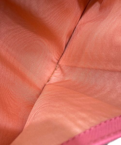 PRADA（プラダ）PRADA (プラダ) サフィアーノコンパクトウォレット ピンクの古着・服飾アイテム