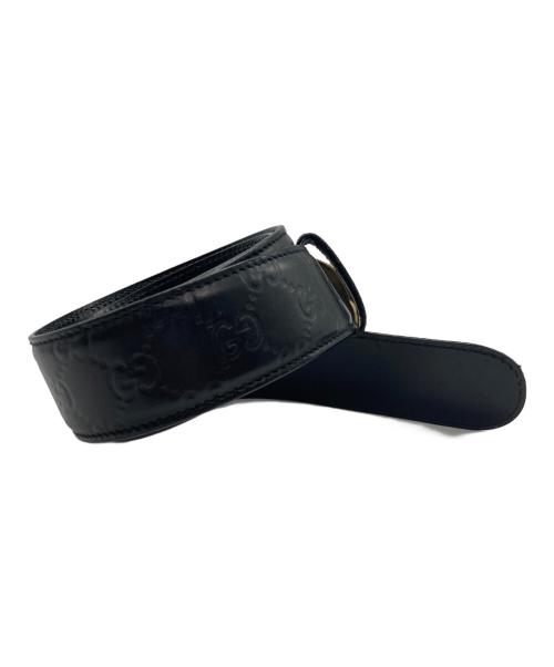 GUCCI（グッチ）GUCCI (グッチ) ベルト ブラックの古着・服飾アイテム