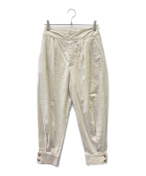 FRAMeWORK（フレームワーク）FRAMeWORK (フレームワーク) リネンパンツ ベージュ サイズ:36の古着・服飾アイテム