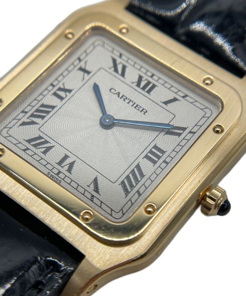 Cartier（カルティエ）Cartier (カルティエ)  サントス デュモン LM エクストラスリム Ref.W1505453 シルバー文字盤 サイズ:LMの古着・服飾アイテム