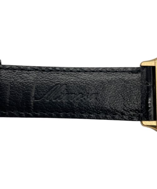 Cartier（カルティエ）Cartier (カルティエ)  サントス デュモン LM エクストラスリム Ref.W1505453 シルバー文字盤 サイズ:LMの古着・服飾アイテム