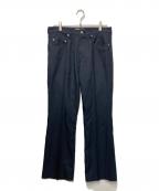 jiedaジエダ）の古着「フレアパンツ」｜ネイビー