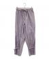 INSCRIRE（アンスクリア）の古着「イージーパンツ」｜パープル