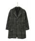 HEVO（イーヴォ）の古着「ツイードチェスターコート」｜オリーブ