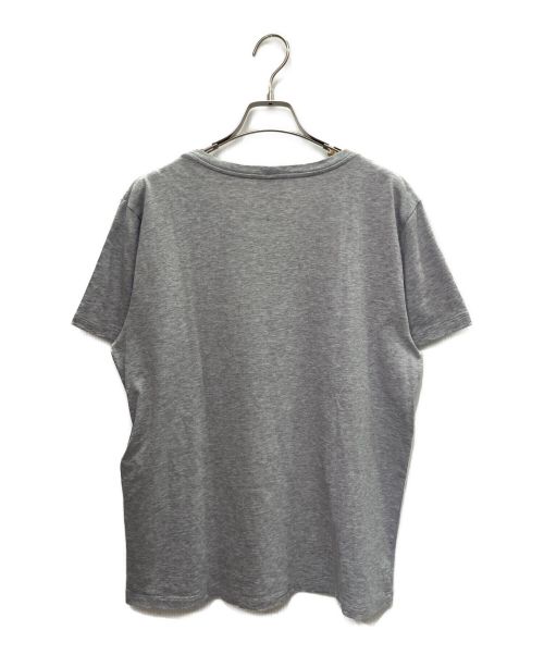 CELINE（セリーヌ）CELINE (セリーヌ) ロゴプリント Tシャツ ライトグレー サイズ:Lの古着・服飾アイテム
